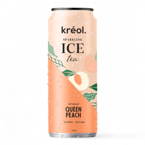 Kreol Sparkling Iced Tea Golden Peach 330ml