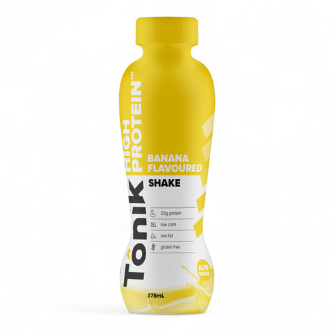 Tonik High Protein Banana Flavoured Shake 375mL