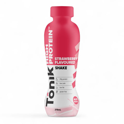 Tonik High Protein Strawberry Flavoured Shake 375mL