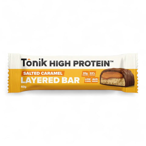 Tonik Pro Multilayer Whey Bar Salted Caramel 60g