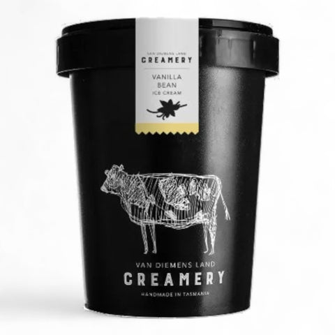 Van Diemens Land Creamery Vanilla Bean Ice Cream 500ml