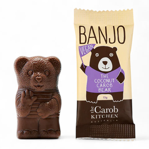 The Carob Kitchen Banjo The Coconut Carob Bear 15g