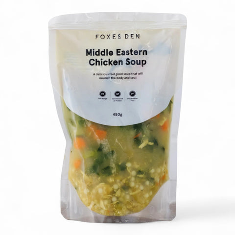 Foxes Den Middle Eastern Chicken Soup 450G