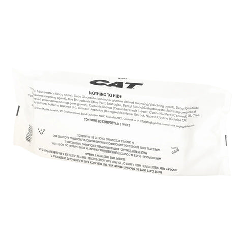 Dog By Dr Lisa Cat Wipes (80 Pack)