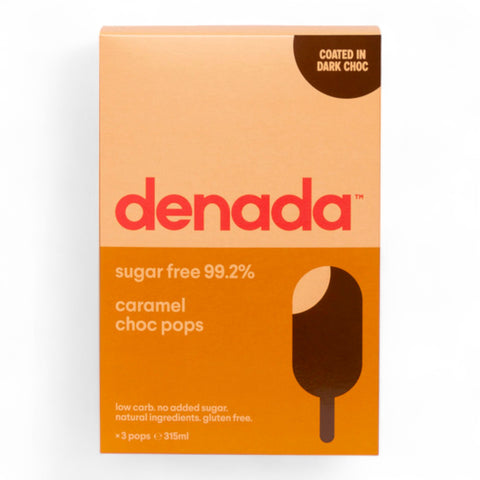 Denada Sugar Free Caramel Chocs Pops Ice Cream