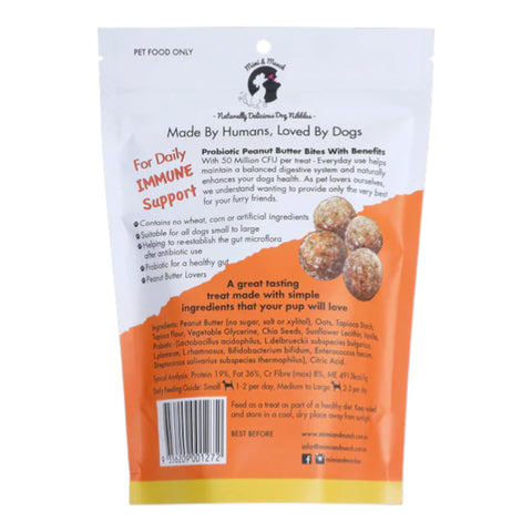 Mimi & Munch Probiotic Peanut Butter Bites 150g