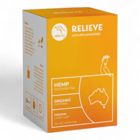 Hemp Oz Hemp Oz Relieve Tea 60g