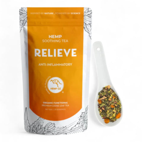 Hemp Oz Hemp Oz Relieve Tea 60g