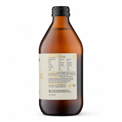 Kommunity Brew Organic Kombucha Ginger Turmeric 375ml