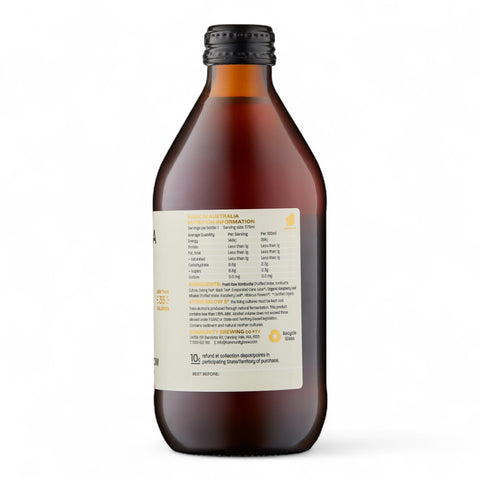 Kommunity Brew Organic Kombucha Raspberry Blossom 375ml