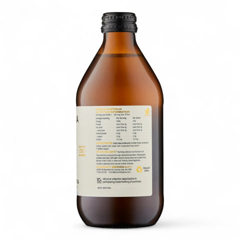 Kommunity Brew Organic Kombucha Jasmine Green Tea 375ml