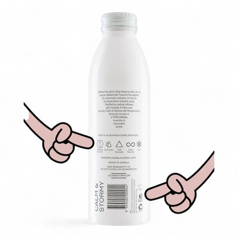 Calm & Stormy Still Mineral Water 600mL
