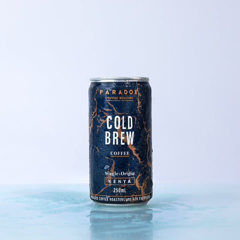 Paradox Cold Brew Coffee Cans Kenya 250ml