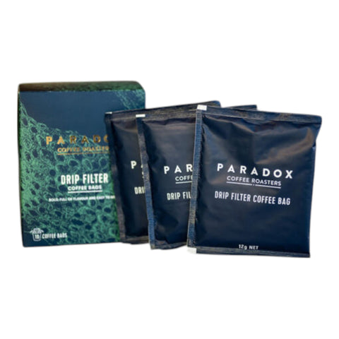Paradox Coffee Rosters Drip Filter Coffee Bags (10 Bags)