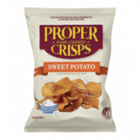 Proper Crisps Sweet Potato 100g