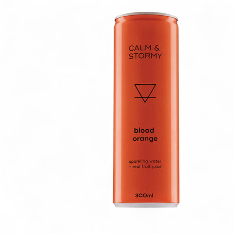 Calm & Stormy Sparkling Water Blood Orange 300ml
