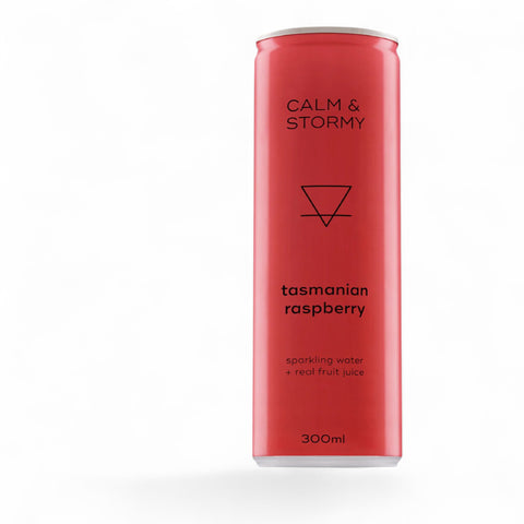 Calm & Stormy Sparkling Water Raspberry 300ml