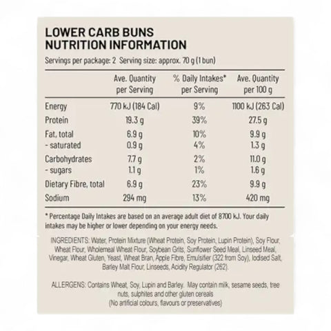 Herman Burger Protein Buns 140g