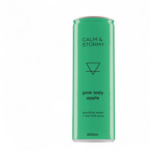 Calm & Stormy Sparkling Water Pink Lady Apple 300ml