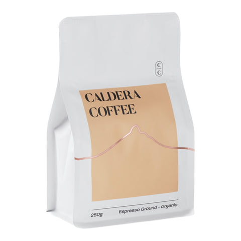 Caldera Coffee Organic Espresso Ground 250g