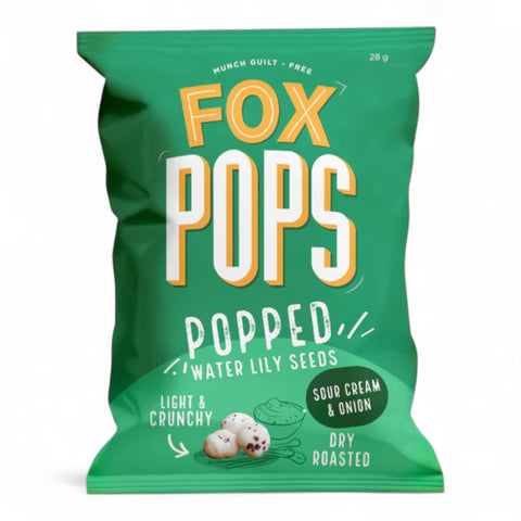 Fox Pops Sour Cream & Onion 28g