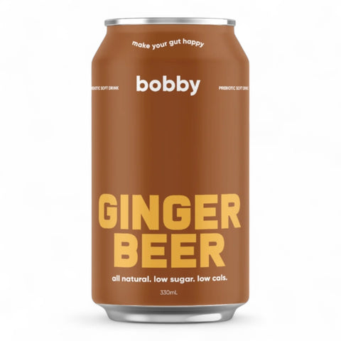 Bobby Prebiotic Soft Drink Ginger Beer 330mL