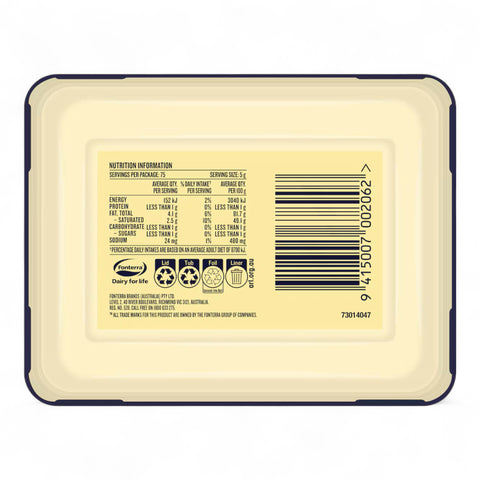 Mainland Buttersoft Pure Salted Butter 375g