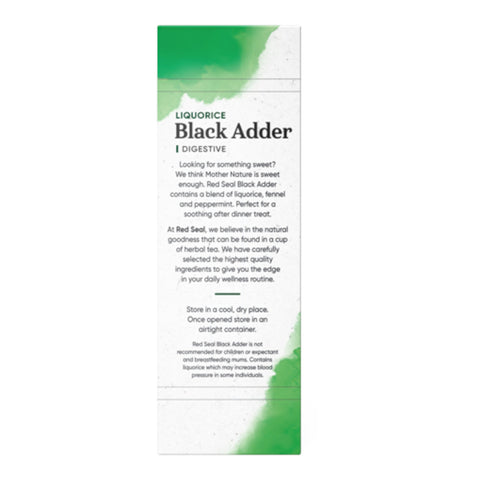 Red Seal Black Adder Liquorice Tea