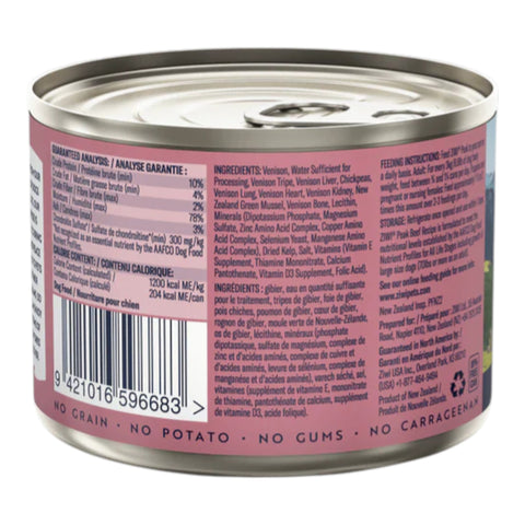 Ziwi Dog Can Venison 170g