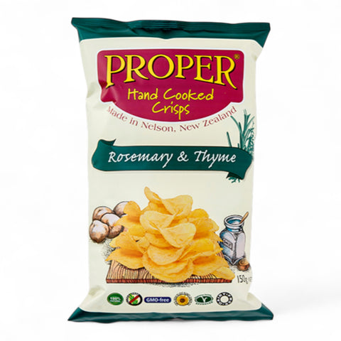 Proper Crisps Crisps Rosemary & Thyme 150g