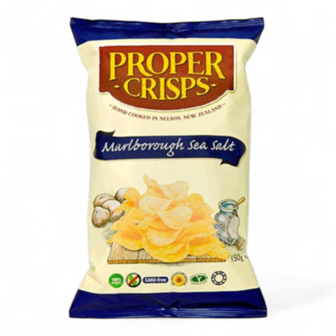 Proper Crisps Organic Marlborough Sea Salt 150g