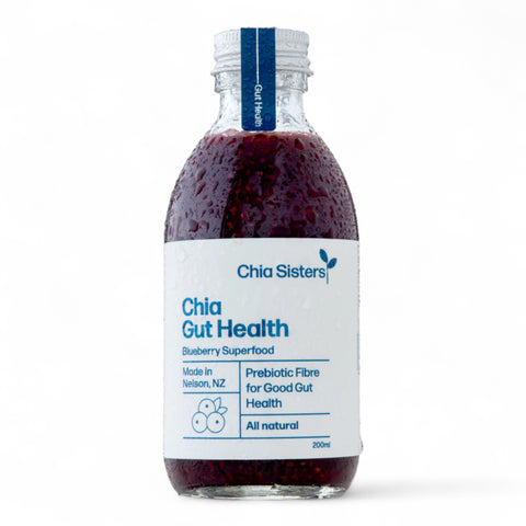 Chia Sisters Chia Gut Health Blueberry 200mL