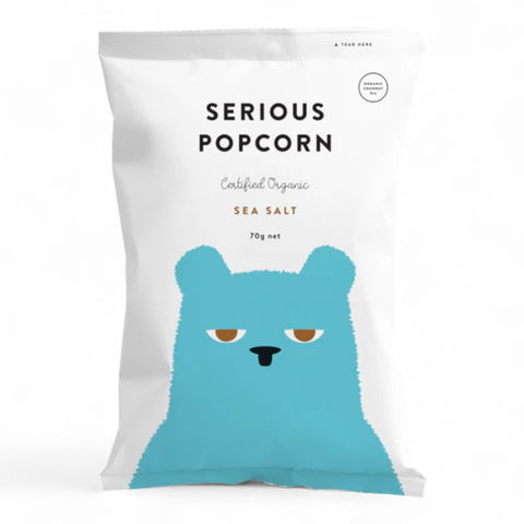 Serious Food Co. Popcorn Sea Salt 70g