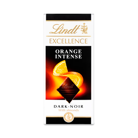 Lindt Excellence Dark Chocolate Orange Intense 100g