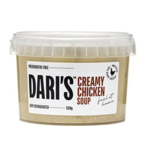 Dari's Creamy Chicken Soup 550g
