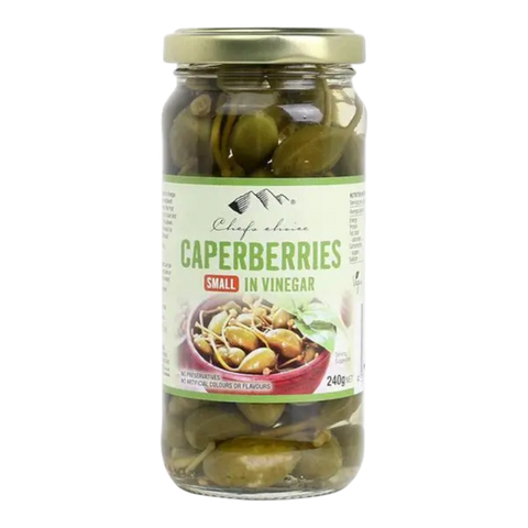 Chef's Choice Caperberries Small In Vinegar 240g