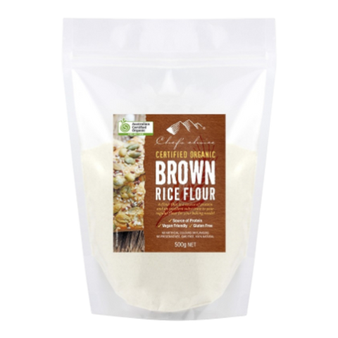 Chef's Choice Organic Brown Rice Flour 500g