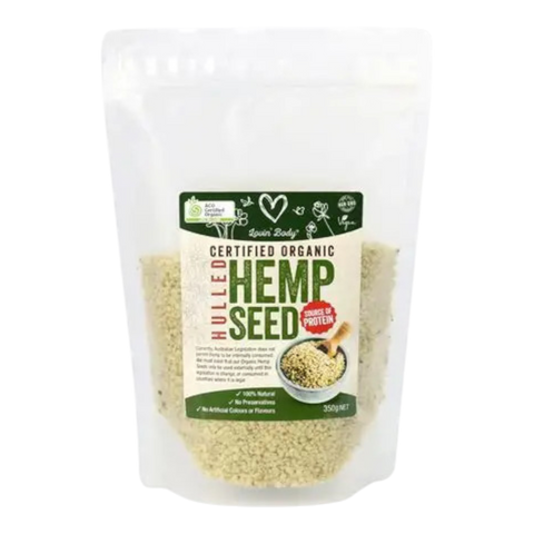 Chef's Choice Organic Hulled Hemp Seeds 350g