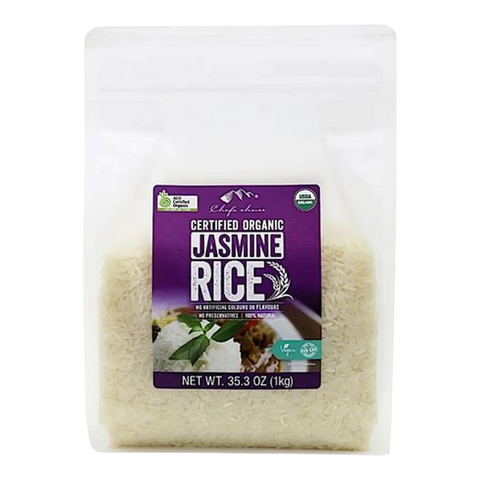 Chefs Choice Organic Jasmine Rice 1kg