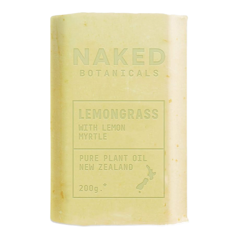 Naked Botanical Lemongrass With Lemon Myrtle Soap 200g