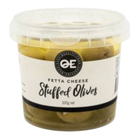 QE Stuffed Olives with Fetta Cheese 320g