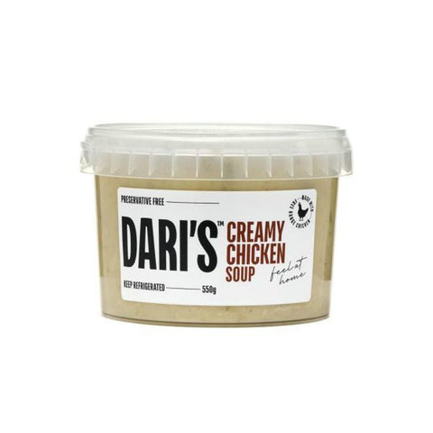 Dari's Creamy Chicken Soup 550g Default Title