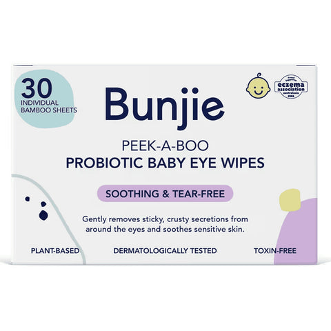 Bunjie Probiotic Baby Eye Wipes 30s Default Title