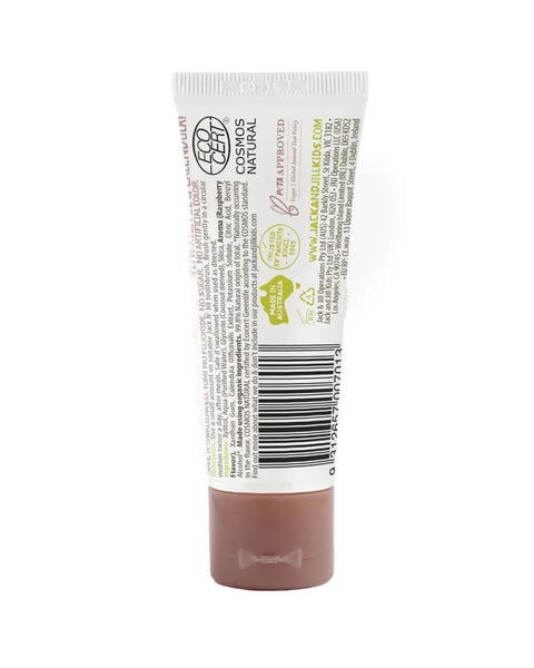 Jack N' Jill Natural Toothpaste Raspberry 50g Default Title