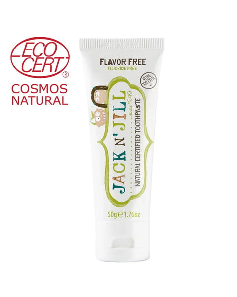 Jack N' Jill Natural Toothpaste Flavor Free 50g Default Title