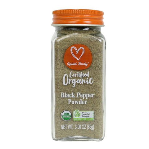 Lovin' Body Organic Black Pepper Powder 85g Default Title