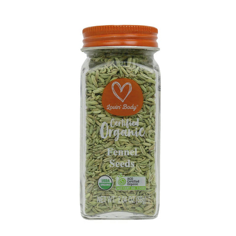 Lovin' Body Organic Fennel 58g Default Title