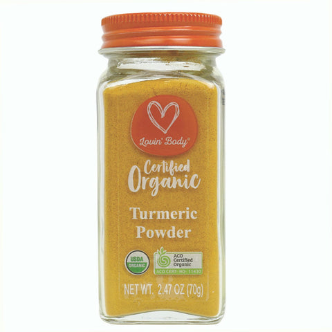 Lovin' Body Organic Turmeric Powder 70g Default Title